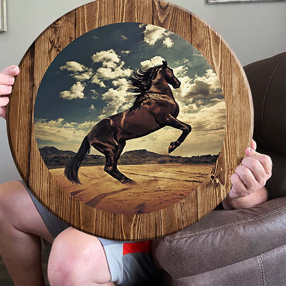 Bar Sign Stallion Horse Pub Sign 18 Inch Bar Man Cave Signs detailed image 4