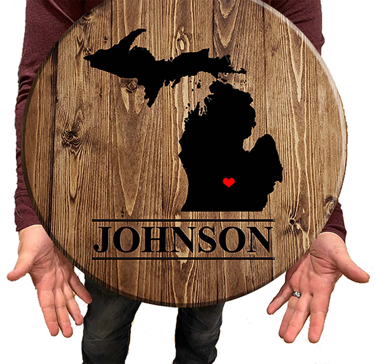 Bar Sign Michigan Home State Pub Wall Decor 18 Inch Bar Man Cave Signs