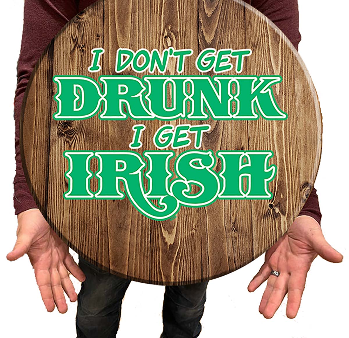 Bar Sign Not Drunk Irish Irish Pub Sign 18 Inch Bar Man Cave Signs