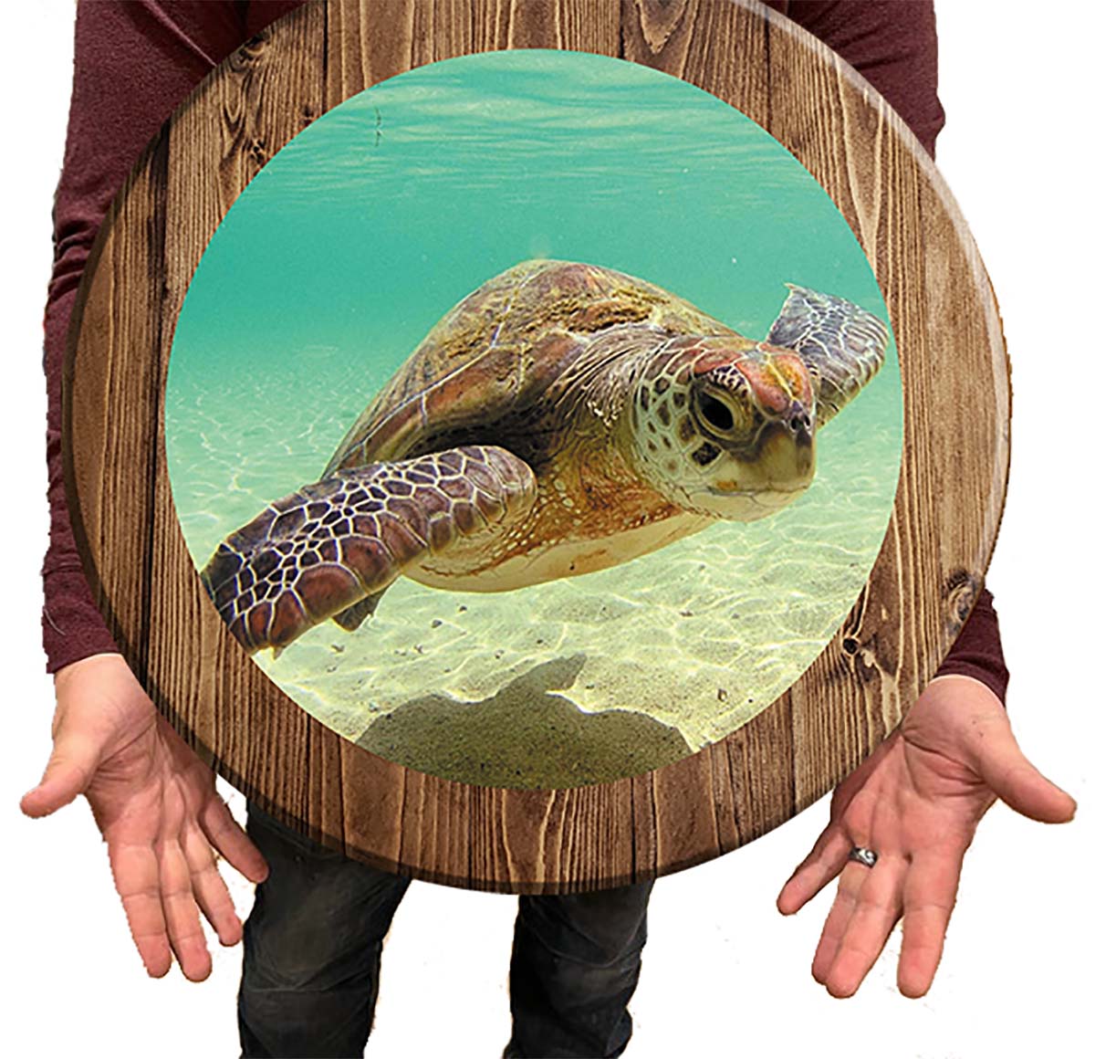 Bar Sign Sandy Ocean Sea Turtle Pub Sign 18 Inch Bar Man Cave Signs